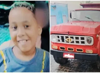 Menino de 6 anos morre após colidir bicicleta que pedalava com caçamba em Itapé, na Bahia