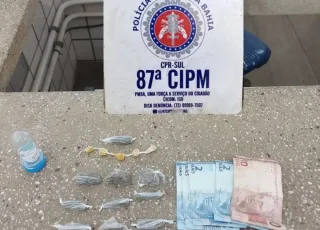 Menor é apreendido com crack e maconha em Teixeira de Freitas