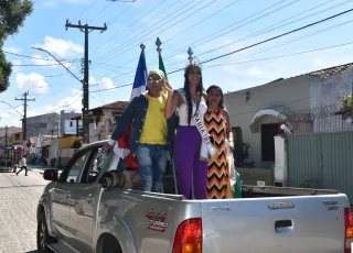 Miss Bahia, Nicolly Borges é recebida com carreata na cidade do Prado 