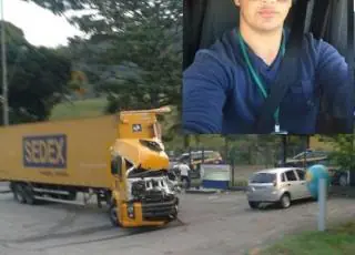 Morador de Itamaraju morre em acidente com carreta do Correio no Espírito Santo