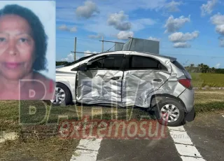 Moradora de Alcobaça morre em acidente envolvendo veículo da Prefeitura de Caravelas