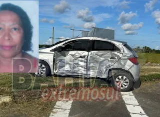 Moradora de Alcobaça morre em acidente envolvendo veículo da Prefeitura de Caravelas