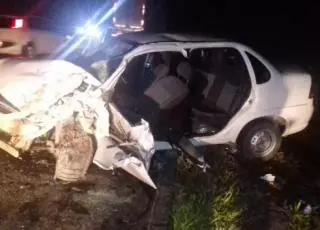 Morte na BR 101- Uma pessoa morreu e outra ficou ferida próximo a Divisa BA/ES