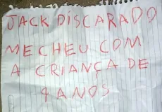 Morte violenta: Homem é executado e bilhete aponta ligação com estupro de criança em Cabrália