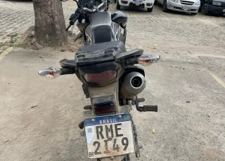 Moto com sinais de adulteração é apreendida pela PM em Teixeira de Freitas