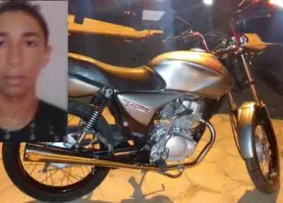 Moto roubada – jovem fica ferido em acidente de moto na BR 418