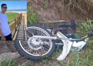 Motociclista morre em acidente na BR-101 após sair da pista em Mucuri