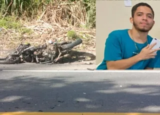 Motociclista morre em batida frontal com carreta na BR-101 entre Eunápolis e Itabela