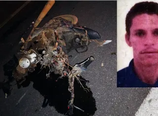 Motociclista morre em colisão frontal na BR-101 em Vereda