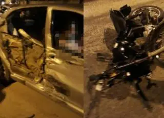 Motociclista sofre acidente na BA 290 no Canta Galo e é socorrido para o HMTF