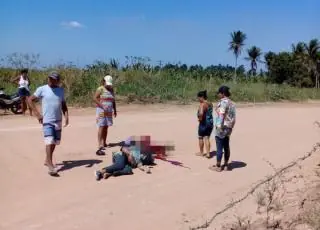 Motociclista tem perna amputada em acidente com caminhonete na zona rural de Eunápolis