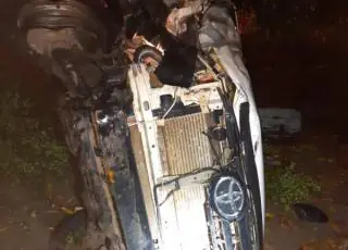 Motorista bêbado provoca acidente na BR 418 em Argolo.