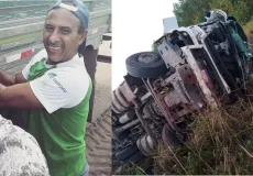 Motorista da UAI Engenharia morre em acidente na BR-101 entre Teixeira de Freitas e Itamaraju