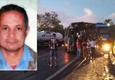 Motorista do ônibus não resiste aos ferimentos e morre no HECB após acidente com carreta na BR-101