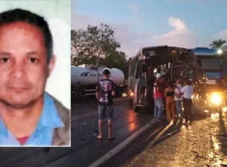 Motorista do ônibus não resiste aos ferimentos e morre no HECB após acidente com carreta na BR-101
