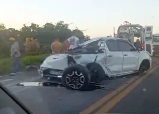 Motorista fica gravemente ferido após colisão lateral na BR-101, em Ibirapuã