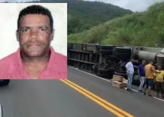 Motorista morre ao tentar escapar de tombamento na BR-101, no extremo sul da Bahia