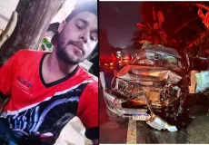 Motorista morre preso às ferragens após batida entre Gol e Hilux na BR-101 próximo a Itamaraju
