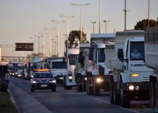 Motoristas se mobilizam para nova paralisação