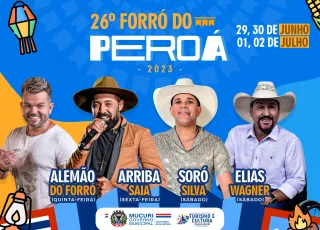 Mucuri inicia seu tradicional Forró do Peroá com 4 dias de festa a partir desta quinta-feira (29)