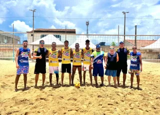 Mucuri tem mais um final de semana esportivo, com disputas de futevôlei nas quadras de areia