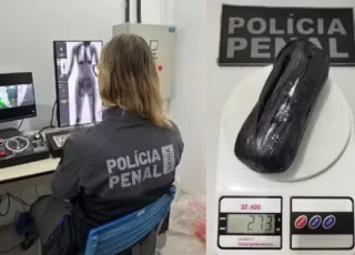 Mulher é presa ao tentar entrar com cocaína escondida nas partes íntimas em presídio de Feira de Santana