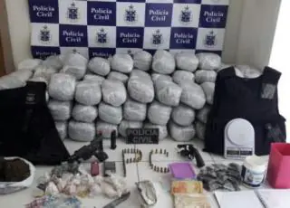 Mulher é presa em Porto Seguro com mais de 100KG de maconha