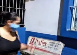 Mulher é presa pela Polícia Militar com dinheiro falso em Alcobaça