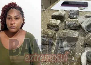 Mulher é presa por tráfico de drogas durante ação policial em Itanhém