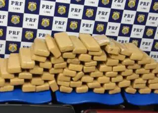 Mulher é presa transportando 50 kg de maconha em ônibus