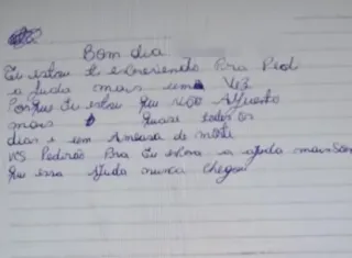 Mulher é resgatada de cárcere privado após filho de 7 anos levar bilhetes de socorro à professora na Bahia