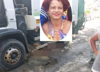 Mulher morre atropelada por caminhão de lixo em Itabuna.