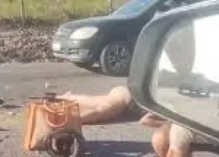 Mulher morre e filho fica ferido após moto ser atingida por motorista embriagado na estrada de Trancoso