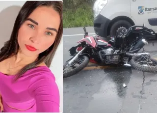 Mulher morre em acidente de moto na BR 101 em Itamaraju