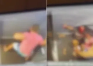 Mulher tem rosto desfigurado ao ser agredida com mais de 60 socos por namorado dentro de elevador; veja o vídeo