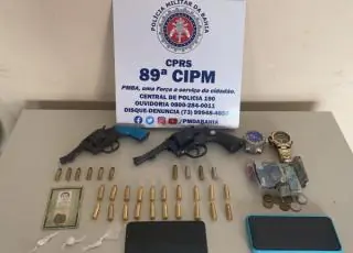 Mulheres são presas com armas e droga no trevo de Posto da Mata