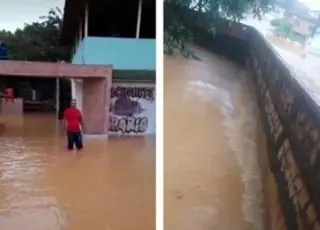 Municípios estão alertas com volume de rios voltando a subir após chuvas