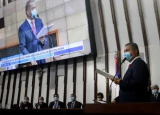 Na abertura dos trabalhos da Alba, Rui destaca investimentos no combate à pandemia e na reconstrução do que foi destruído pelas chuvas na Bahia