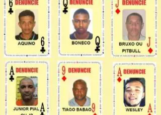 Naipes de Ouro e Paus são atualizados no Baralho do Crime