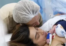 Nasce Dom, primeiro filho de Lauana Prado