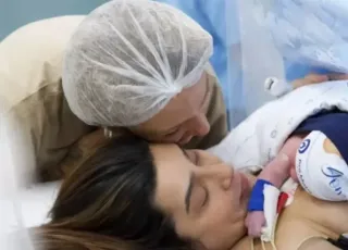 Nasce Dom, primeiro filho de Lauana Prado