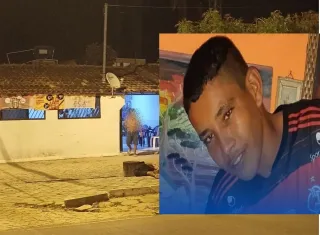 Negão é morto a tiros em frente a um bar próximo ao comando da PM na cidade de Lajedão. 