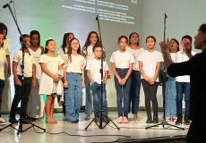 NEOJIBA de Teixeira de Freitas apresenta recital do Coro Infantil com temática de lendas indígenas
