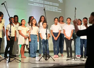 NEOJIBA de Teixeira de Freitas apresenta recital do Coro Infantil com temática de lendas indígenas