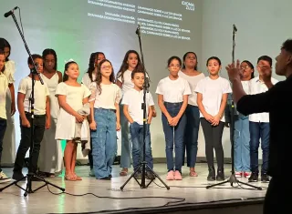 NEOJIBA de Teixeira de Freitas apresenta recital do Coro Infantil com temática de lendas indígenas