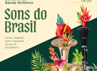 NEOJIBA de Teixeira de Freitas realizará no Auditório da UFSB Campus II, o Concerto Sons do Brasil da Banda Sinfônica