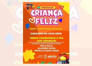 Nesta quinta (16): Programa Criança Feliz combina brincadeiras e multivacinação em Ibirapuã
