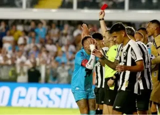 Neymar é expulso e Santos perde do Botafogo na Vila pelo Brasileirão