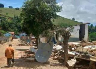 Nova Alegria pode ser considerado o epicentro dos estragos causados pelos fortes temporais na Bahia