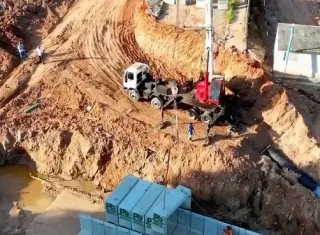 Transformação da Avenida Padre Anchieta: Obras de drenagem avançam e renovam a infraestrutura urbana